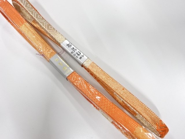 未使用品　正絹　佐賀錦　帯締め　2本セット